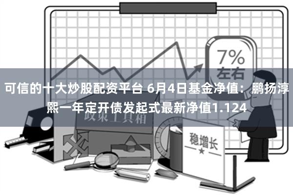 可信的十大炒股配资平台 6月4日基金净值：鹏扬淳熙一年定开债发起式最新净值1.124