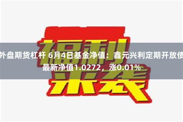 外盘期货杠杆 6月4日基金净值：鑫元兴利定期开放债最新净值1.0272，涨0.01%