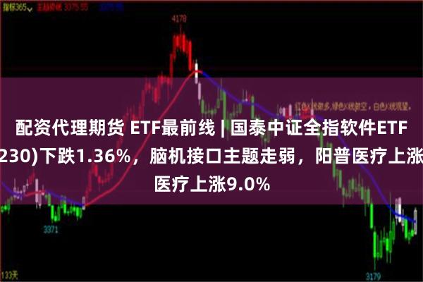 配资代理期货 ETF最前线 | 国泰中证全指软件ETF(515230)下跌1.36%，脑机接口主题走弱，阳普医疗上涨9.0%