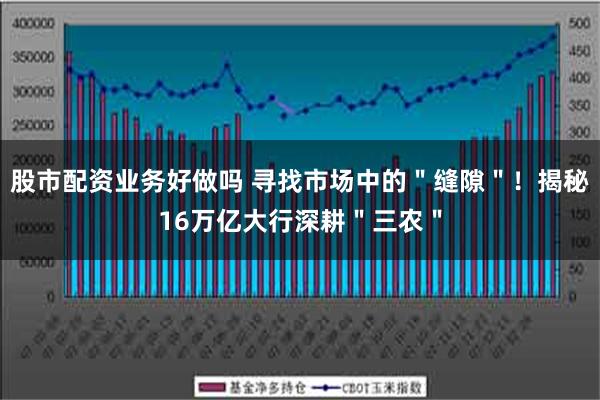 股市配资业务好做吗 寻找市场中的＂缝隙＂！揭秘16万亿大行深耕＂三农＂